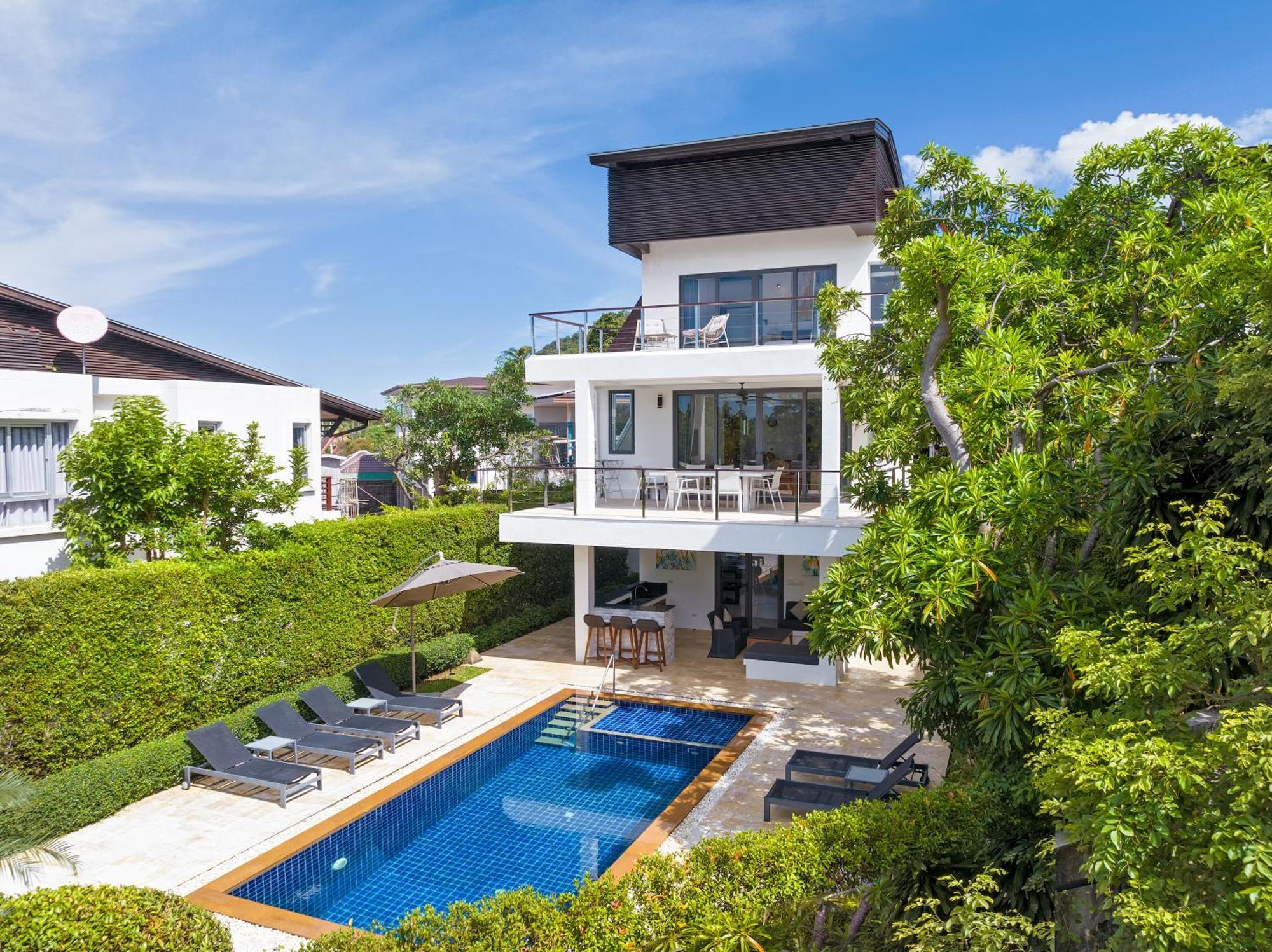3 Bedroom Luxury 5 Star Seaview Villa Esprit Sdv087-By Samui Dream Villas Bangrak Plajı Dış mekan fotoğraf